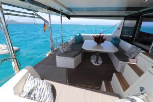 cockpit, Leopard 45, catamaran for sale