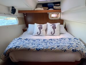 bed, Leopard 46, catamaran for sale