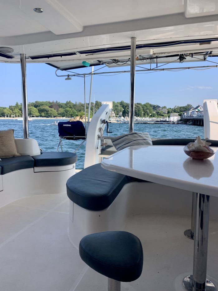 exterior, Leopard 46, catamaran for sale