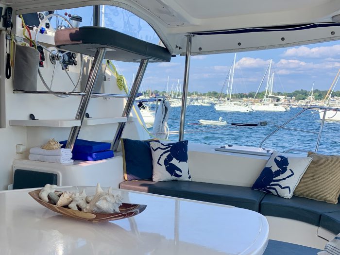 exterior, Leopard 46, catamaran for sale