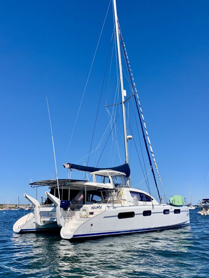 exterior, Leopard 46, catamaran for sale