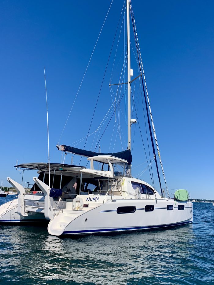exterior, Leopard 46, catamaran for sale
