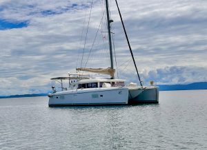 underway, Lagoon 421, catamaran for sale