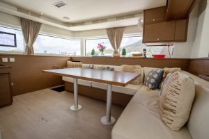 salon, Lagoon 52F, catamaran for sale