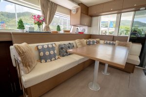 salon, Lagoon 52F, catamaran for sale