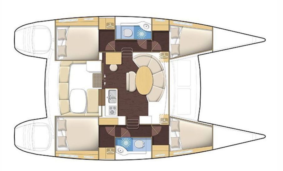 Lagoon 380, trawler for sale