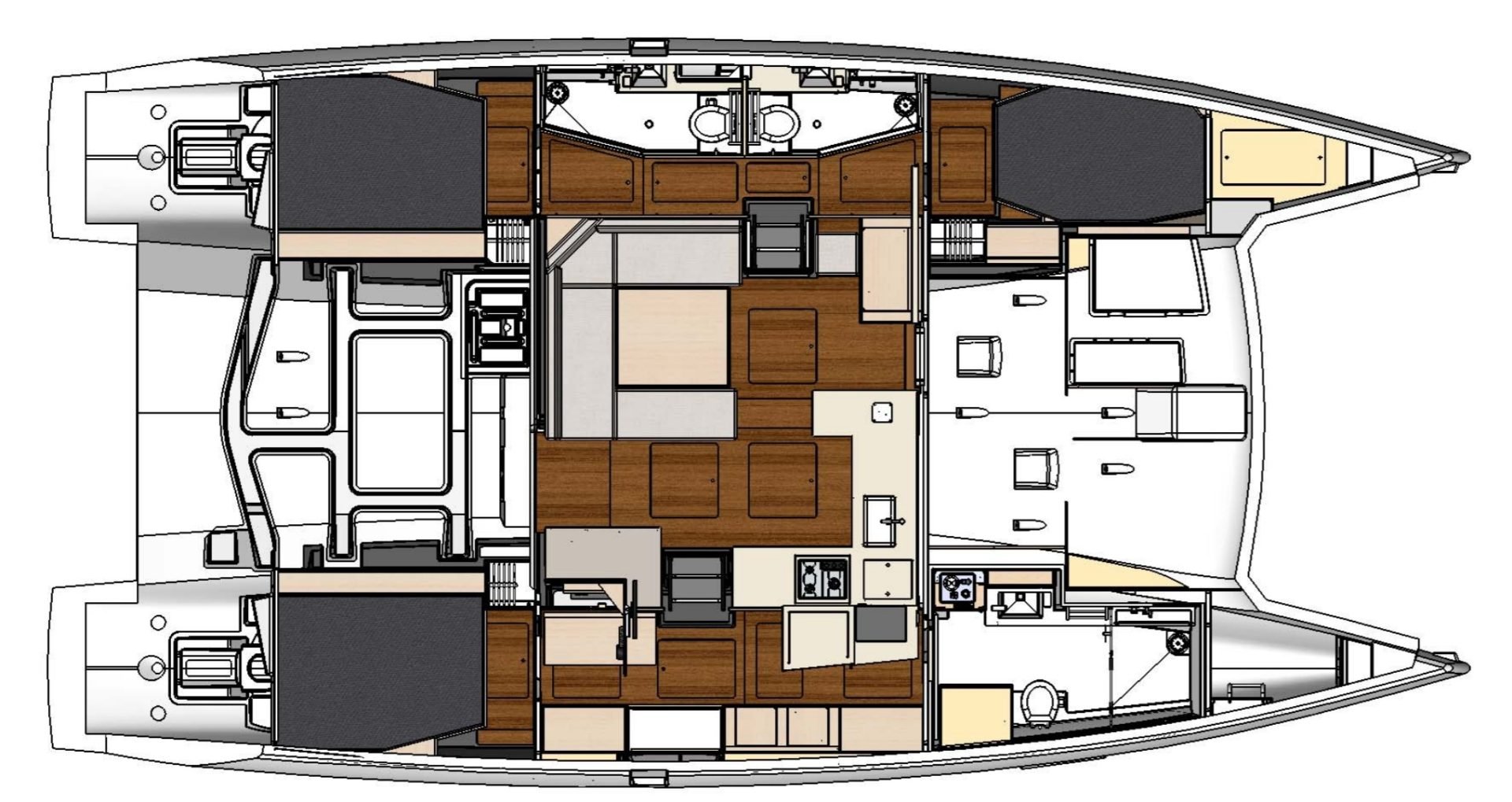Leopard 45, catamaran for sale