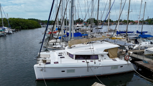 exterior, Lagoon 421, catamaran for sale