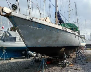 boatyard, Morgan 41 Out Island, sailboat for sale