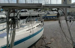 boatyard, Morgan 41 Out Island, sailboat for sale