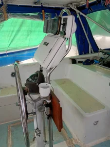 helm, Morgan 41 Out Island, sailboat for sale