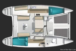 Maine Cat 30 layout drawing 1