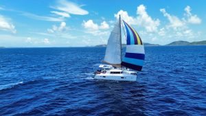 underway, Lagoon 420, catamaran for sale