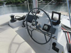 helm, Bali 4.1, catamaran for sale