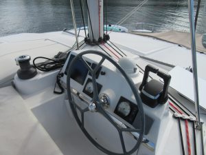 helm, Bali 4.1, catamaran for sale