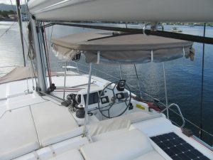cockpit, Bali 4.1, catamaran for sale