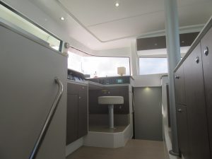 navigation station, Bali 4.1, catamaran for sale