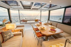 salon, Bali 4.4, catamaran for sale