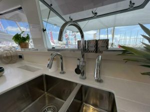 interior, Bali 4.4, catamaran for sale