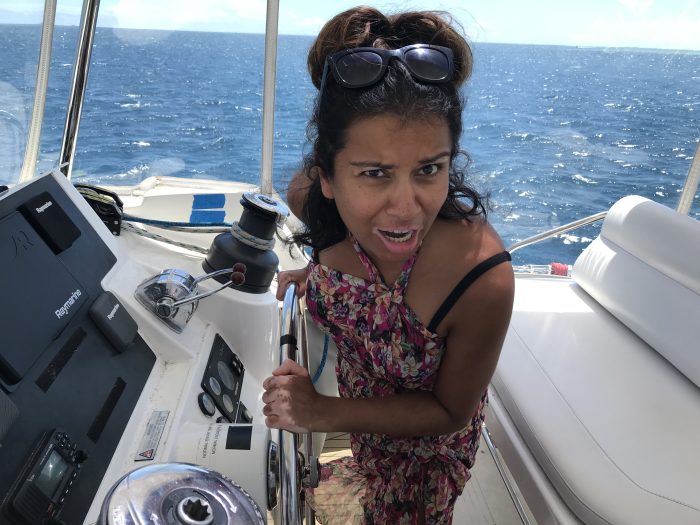 helm, Leopard 48, catamaran for sale