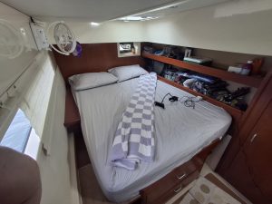 bed, Leopard 48, catamaran for sale