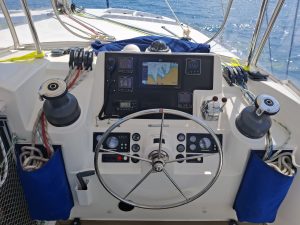 helm, Leopard 48, catamaran for sale