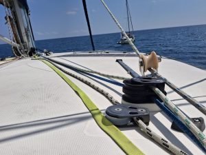 deck, Leopard 48, catamaran for sale