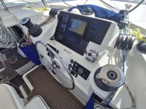 helm, Leopard 48, catamaran for sale