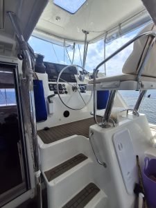 helm, Leopard 48, catamaran for sale