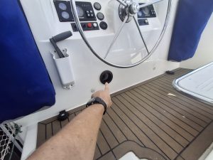 helm, Leopard 48, catamaran for sale
