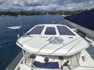 deck, Leopard 48, catamaran for sale