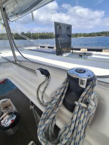 cockpit, Leopard 48, catamaran for sale