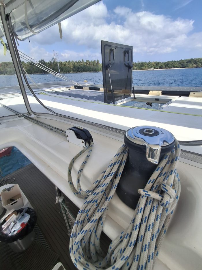 cockpit, Leopard 48, catamaran for sale