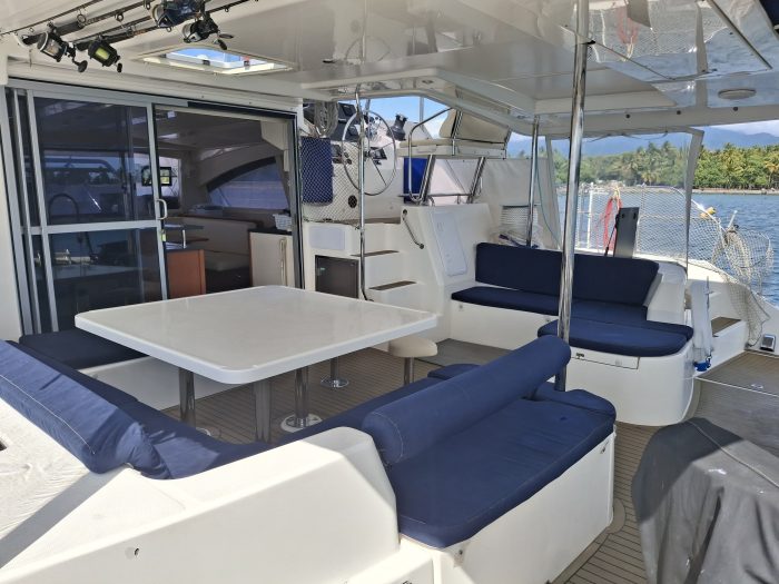 cockpit, Leopard 48, catamaran for sale