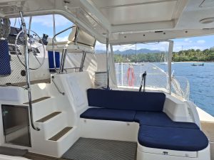 cockpit, Leopard 48, catamaran for sale