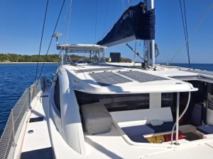 deck, Leopard 48, catamaran for sale