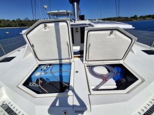 deck, Leopard 48, catamaran for sale