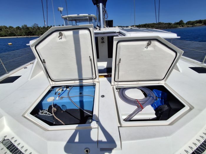 deck, Leopard 48, catamaran for sale