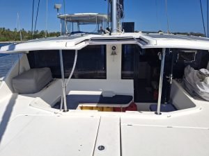 cockpit, Leopard 48, catamaran for sale