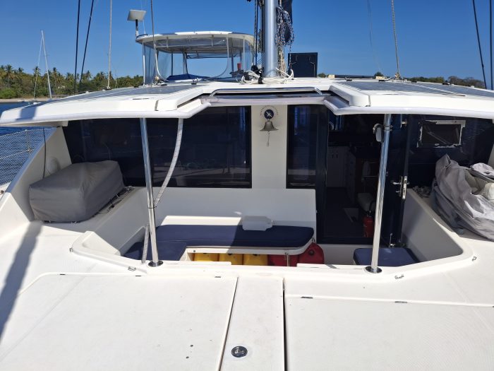 cockpit, Leopard 48, catamaran for sale
