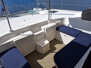 deck, Leopard 48, catamaran for sale