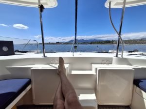 cockpit, Leopard 48, catamaran for sale