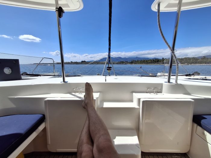 cockpit, Leopard 48, catamaran for sale