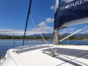 deck, Leopard 48, catamaran for sale