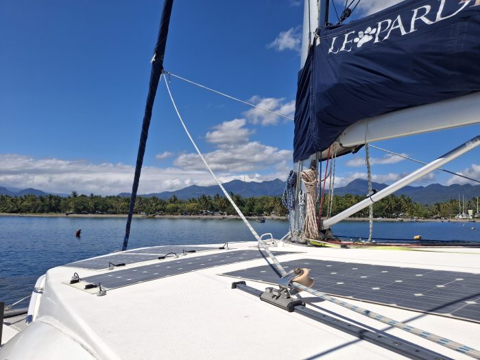deck, Leopard 48, catamaran for sale