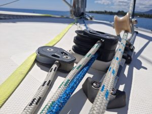 deck, Leopard 48, catamaran for sale
