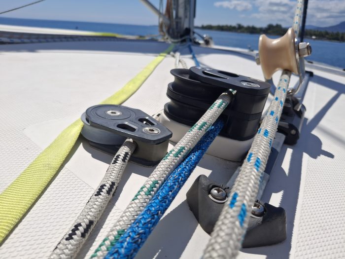 deck, Leopard 48, catamaran for sale