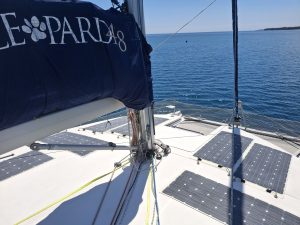 deck, Leopard 48, catamaran for sale