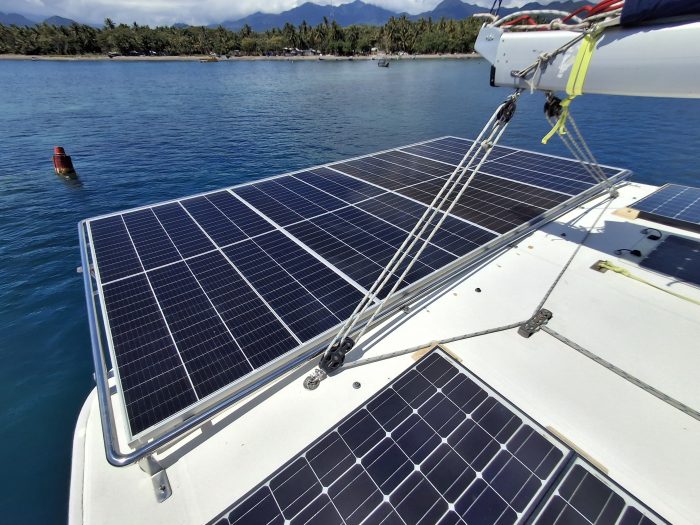 deck, Leopard 48, catamaran for sale