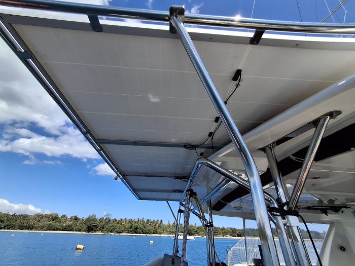 deck, Leopard 48, catamaran for sale